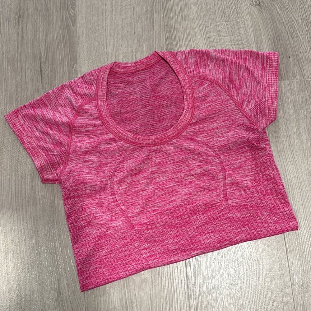 Pink Athletic T-Shirt Lululemon!